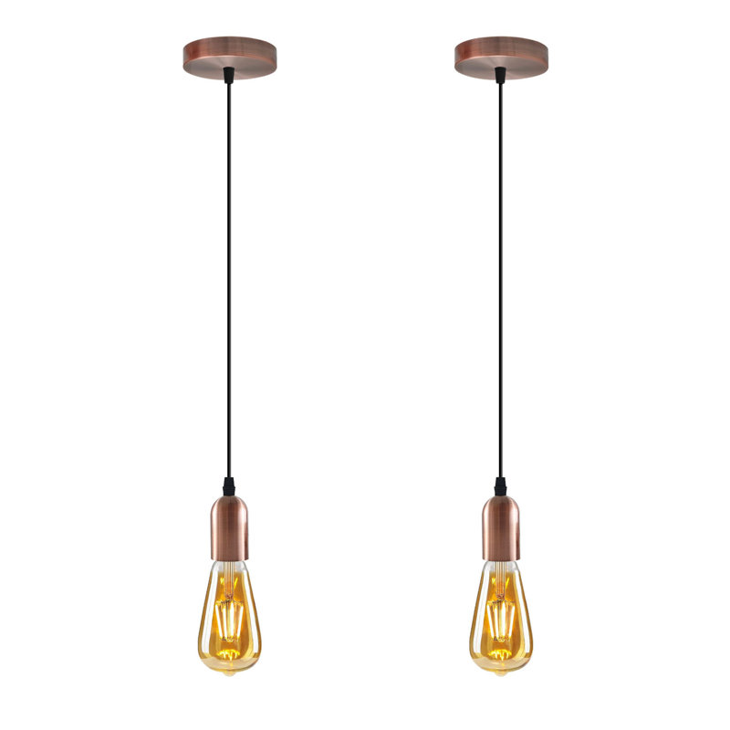 Anacari 1 - Light Copper Cluster Pendant, Yes