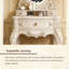 Ensemble de coiffeuse 23,62 "European Classical Beige