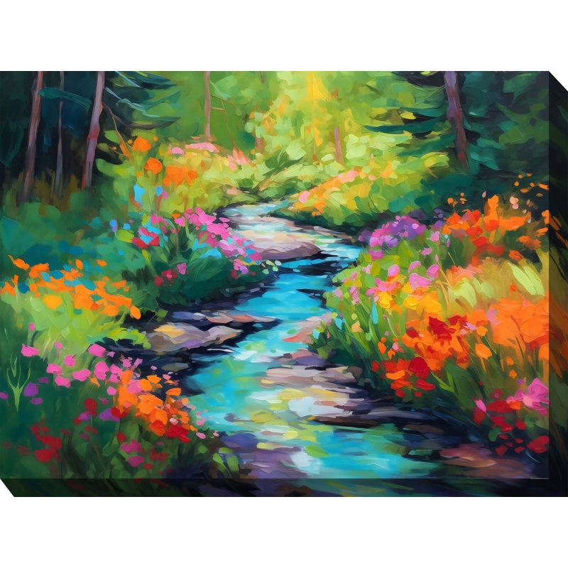 Art sur toile Brilliant Brook