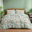 100% Cotton Duvet Cover King Size – Eucalyptus Botanical Print Green Floral Duvet Cover Set, 3-Piece Soft Breathable Natural Premium Cotton Bedding Set for All Seasons-123254242