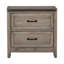 Table de chevet 2 tiroirs Mandisha