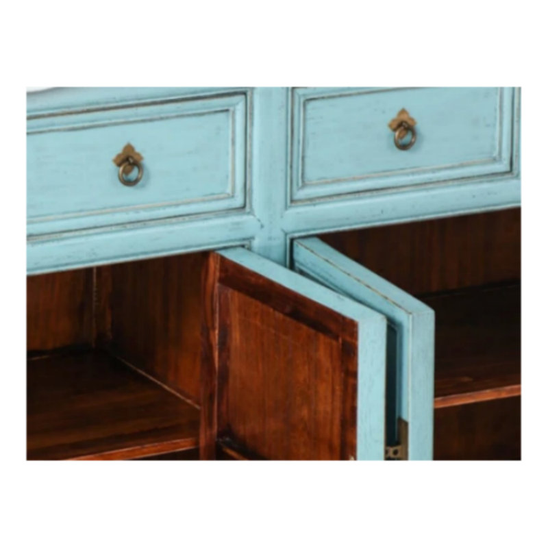 Large-Capacity Cream Style Sideboard
