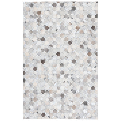 Tapis ivoire / gris Elyas
