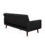 Canapé / futon convertible en simili cuir 78,5 po Gaige-528179225