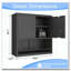 Armoire de rangement murale avec tablettes réglables-1543157095