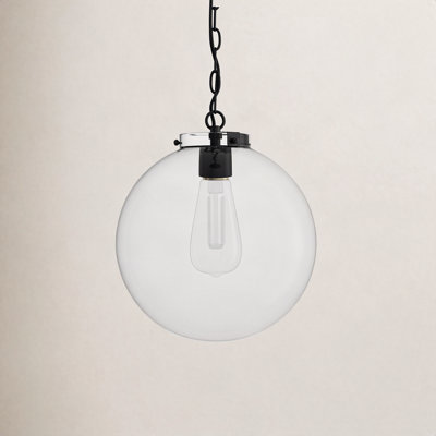Catryn Single Light Glass Dimmable Pendant