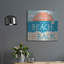 Art mural en métal Rosecliff Heights «Sea And Me 3» par Melissa Averinos-1032252070