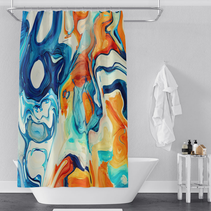 Rideau de douche Shoupe, H 93 po x l 70 po