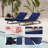 Chaise Lounge Cushions Outdoor 72 x 21 x3 Inch Waterproof & 3-Year Fade Resistant Outdoor Lounge Chair Cushions with Removable Cover for Patio Pool Lounge Chairs-1917841318