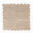 4-Piece Cotton Printed Scalloped Napkin Set With Check Pattern, Multicolor