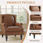 74.4 Cm Wide Wingback Chair-1189578791