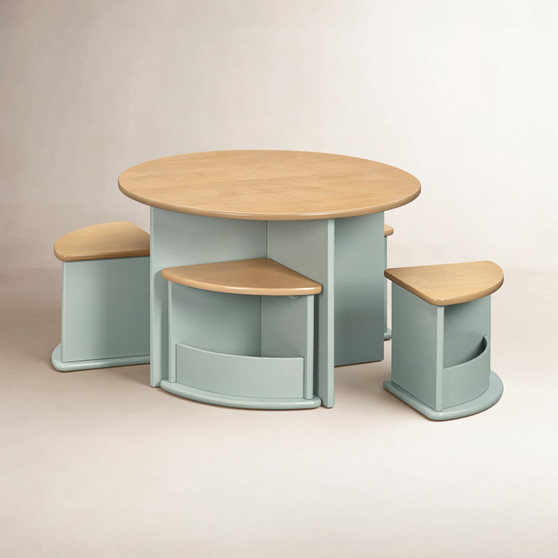 Nessa Nesting Play Table, Light Sage and Honey