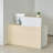 Reception Desk Rectangular Front Counter Table 55.12 in Wood Office Table