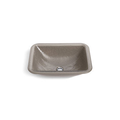 Yepsen Glass Undermount Bathroom Sink