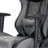 Hernansofa Adjustable Reclining Ergonomic Faux Leather Swiveling Floor Game Chair with Footrest-58191278