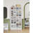 12-Tier Widen Shoe Storage Cabinet, Free Standing Closet Organizers and Storage with 48 Open Cubbie, Space Saving Shoe Rack for Entryway, Bedroom-1082273917-1102188343