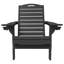 Chaises d'extérieur d'extérieur résistantes aux intempéries en PEHD pliable avec porte-gobelet-108075628
