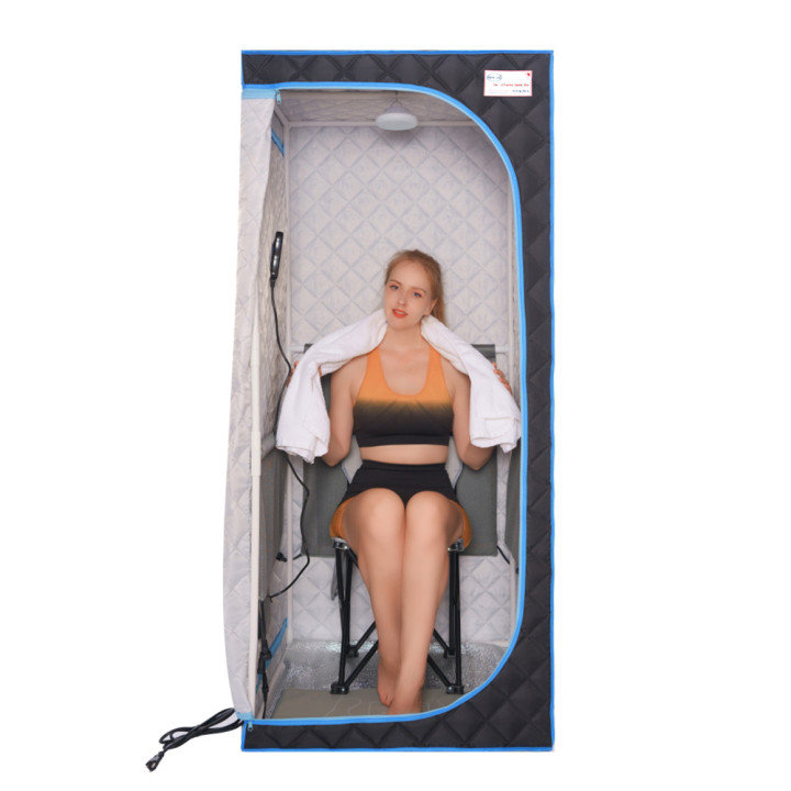 Tente de sauna traditionnelle pour une personne, Noir