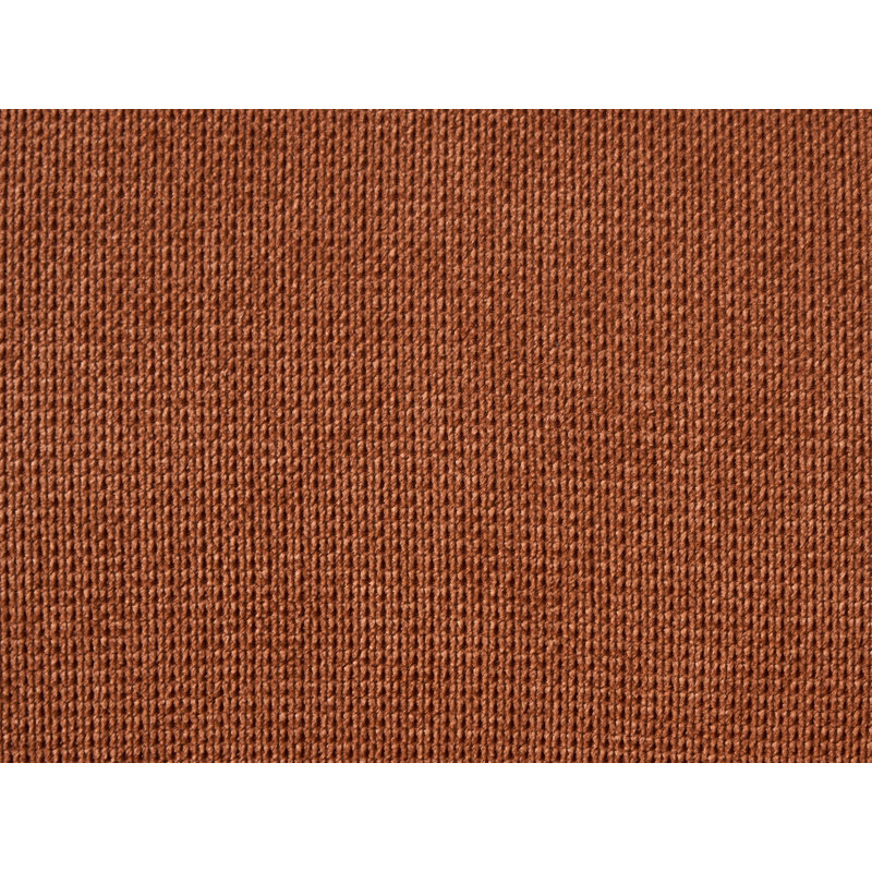 Toyei Nylon and Polyester Upholstered Bench, Orange