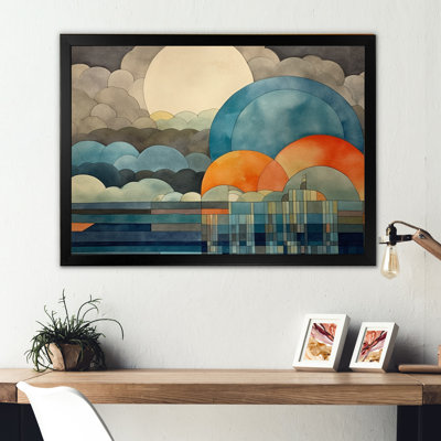 Nuage géant sur toile