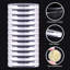 Porte-capsules 100 pièces pour pièces de 30 mm avec 5 joints en mousse et boîte de rangement en plastique transparent pour collectionneurs