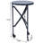 Jerlisha Iron Wheel End Table-603688395