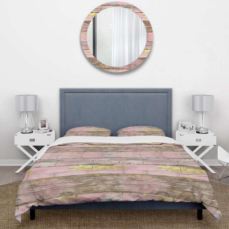 Ensemble de housse de couette Farmhouse, Housse de couette très grand + 2 taies décorativ
