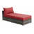 100 % polyester rouge est en rupture de stock
