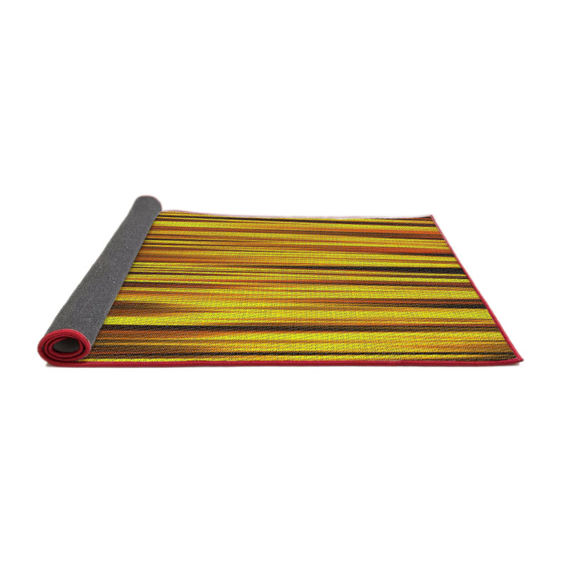 Tapis jaune, Rond 8 pi