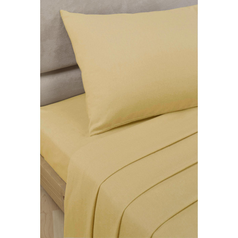 Hristos Percale Fitted Sheet, Ivory, Small Single (2'6)