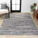 Bonnyrigg Loom Modern Strie' Black/Gray Rug