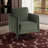 Velvet Accent Chair with Channel Tufting - Contemporary Elegance-576730942