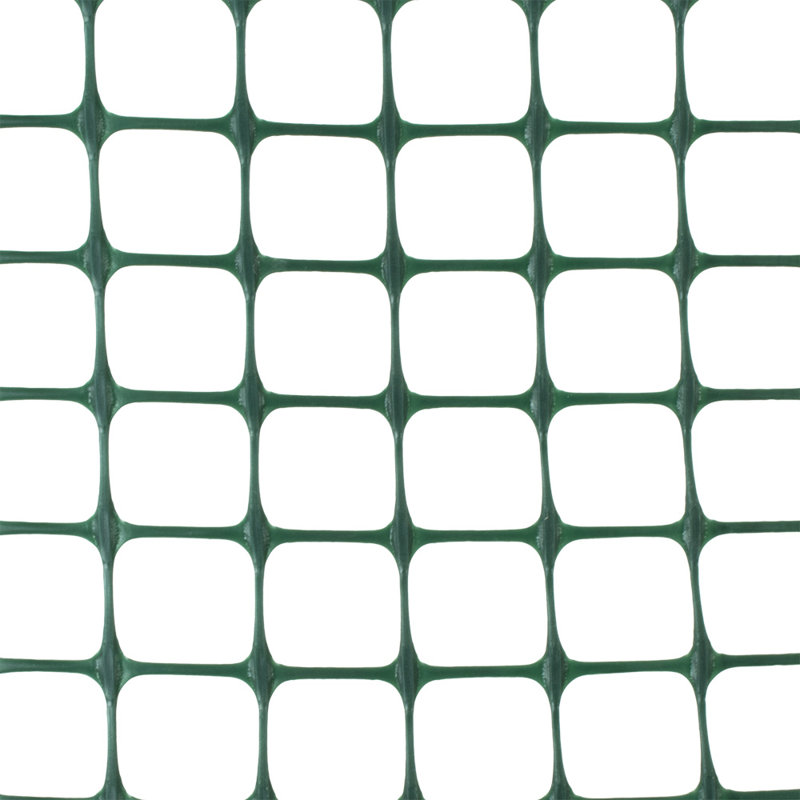 Clôture en polyéthylène, H 3,33 pi x l 25 pi, Vert