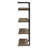Olivia 4-Shelve Industrial Pipe Wall Shelf -539542440-606920410