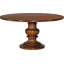 Tuscan Round Solid Wood Pedestal Dining Table-697155890
