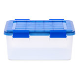 Weatherproof Clear Plastic Storage Tote