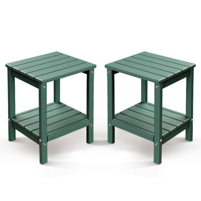 HDPE Outdoor Adirondack Side Table