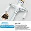 Moverlesenk Kitchen Faucet Side Spray