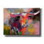 «Texas Longhorn» par Richard Wallich, art mural sur toile-101649622