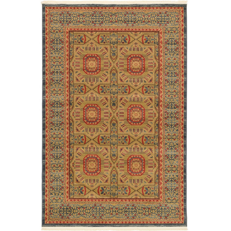 Palazzo Oriental Indoor Rug, Rectangle 2' x 3'