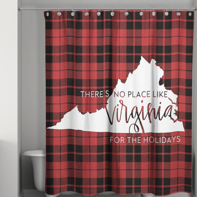 Brianne Plaid Shower Curtain