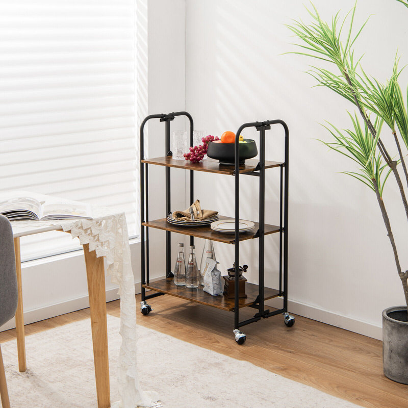 Intyre Metal Bar Cart