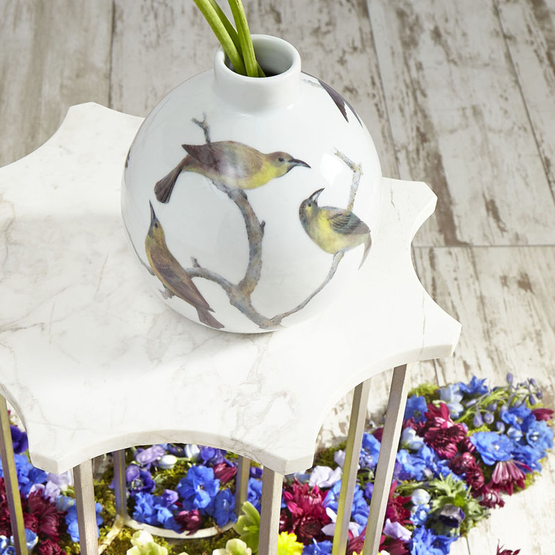 Aviary Ceramic / Porcelain Table Vase