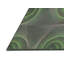 Tapis vert/noir à motifs-789348603