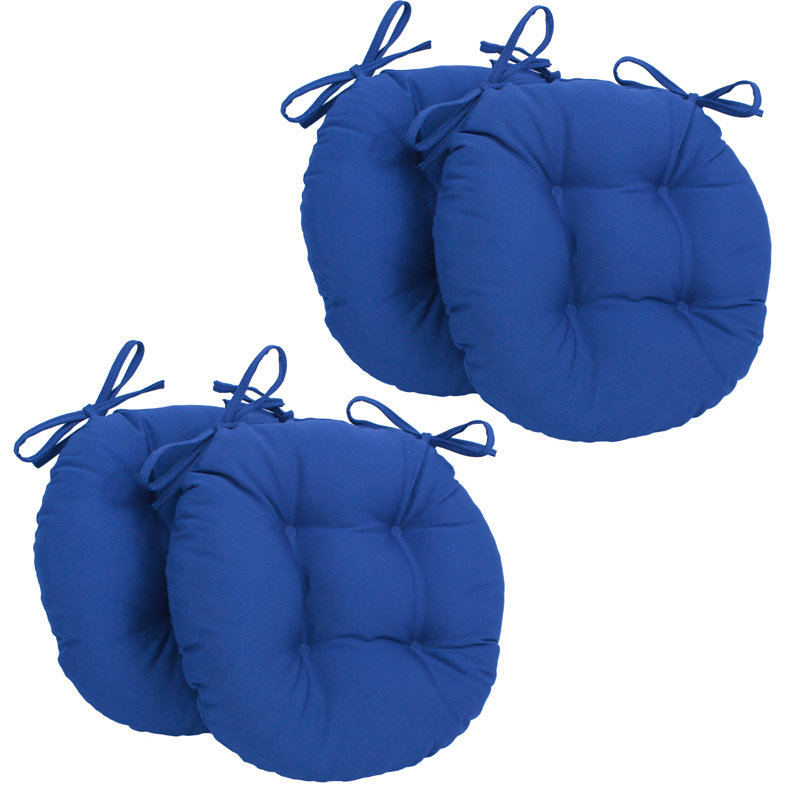 Outdoor 3.5'' Seat Cushion, Royal Blue