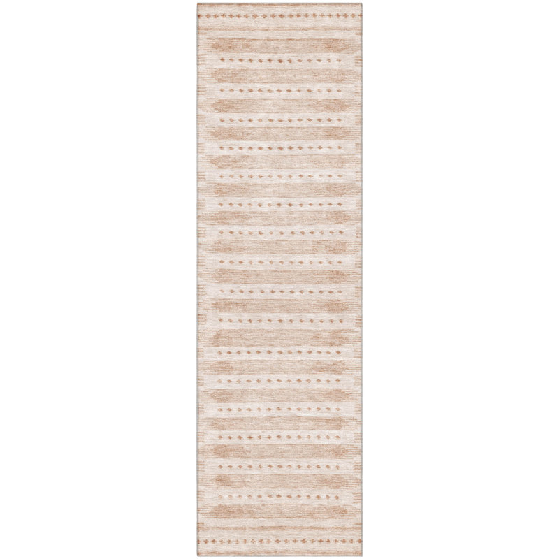 Premium Machine Washable Ashlynn Border Rug, Runner 2'3" x 7'6"