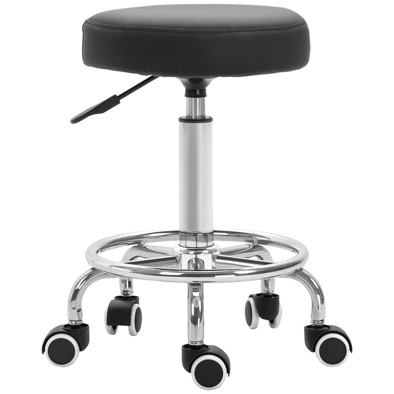 Tabouret de bar rotatif à hauteur réglable Lasher
