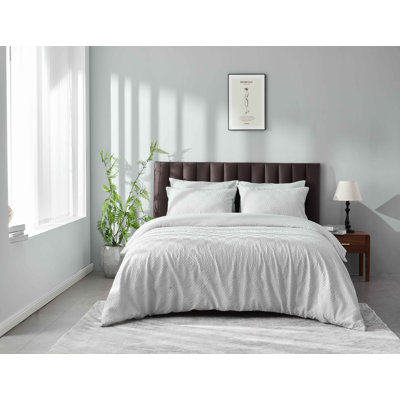 Polyester Geometric Shapes Duvet Cover with Pillowcases