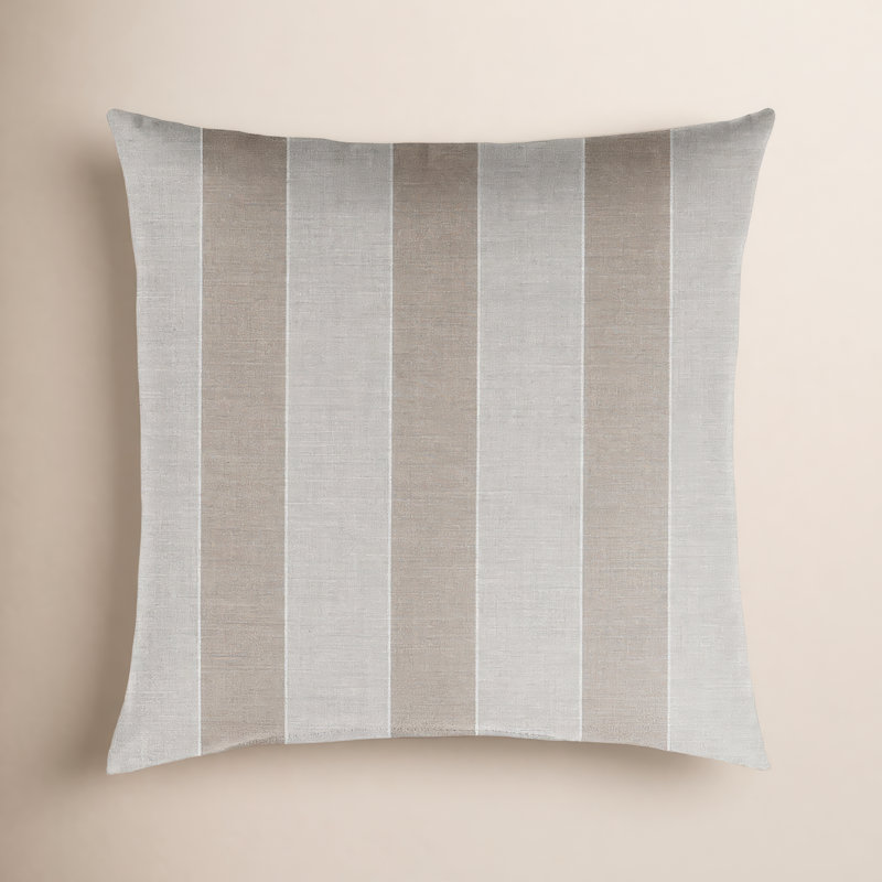 Emmit Outdoor Square Pillow Cover & Insert, 20" x 20"