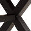 Monte Vista Solid Wood Top Metal Base Dining Table-92929644